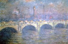 The Waterloo Bridge, London 1903. Artist: Claude Monet
