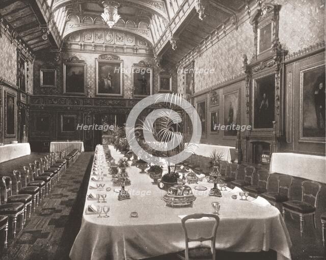 The Waterloo Chamber, Windsor Castle, Berkshire, 1894. Creator: Unknown.