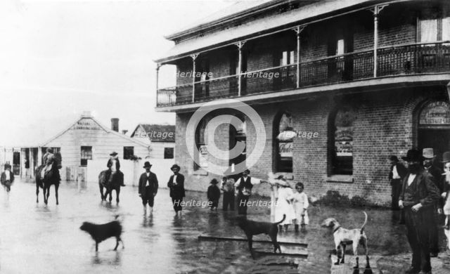 The Waterloo Hotel,  Ann Street and Commercial Road, Brisbane, 1893. Creator: Poul C Poulsen.