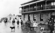 The Waterloo Hotel, Ann Street and Commercial Road, Brisbane, 1893. Creator: Poul C Poulsen
