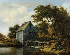 The Watermill, 1662. Creator: Meindert Hobbema