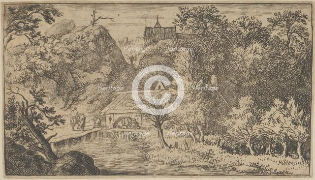 The Watermill at the Foot of the Mountain, 17th century. Creator: Allart van Everdingen.