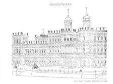 The Waterside Elevation of Inigo Jones Proposed Palace c1897. Artist: William Patten