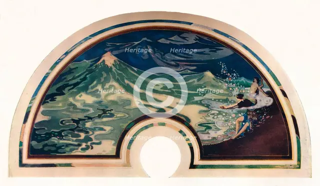 'The Wave', c1914.  Artist: George Sheringham.