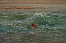 The Wave-Whitewater, Brookville, Indiana (Autumn on Whitewater), c1870-1927. Creator: John Ottis Adams