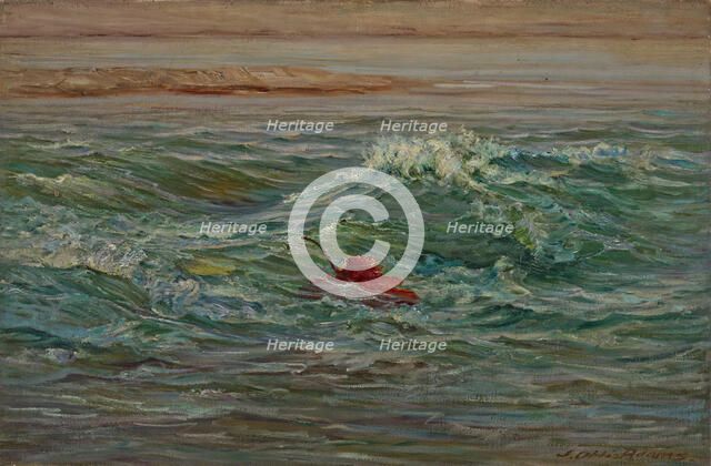 The Wave-Whitewater, Brookville, Indiana (Autumn on Whitewater), c1870-1927. Creator: John Ottis Adams.