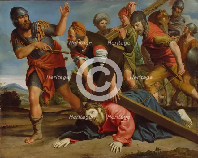 The Way to Calvary, about 1610. Creator: Domenichino.