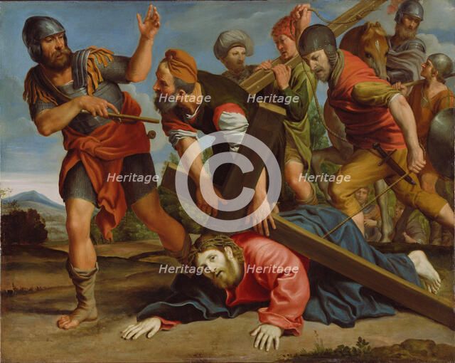 The Way to Calvary, about 1610. Creator: Domenichino.