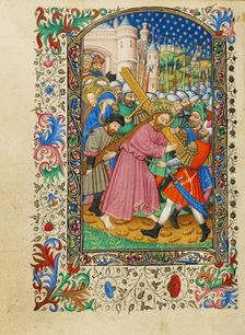 The Way to Calvary; Book of Hours, about 1430-1440. Creator: Fastolf Master