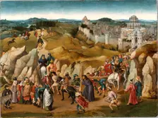 The Way to Calvary, ca. 1505-1510. Creator: Eyck, Jan van, (School)