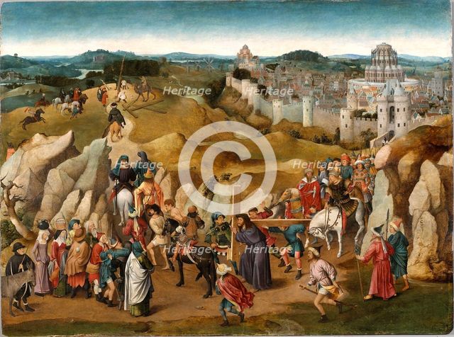 The Way to Calvary, ca. 1505-1510. Creator: Eyck, Jan van, (School)  .