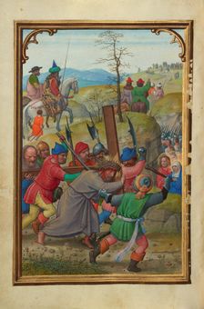 The Way to Calvary; Prayer Book of Cardinal Albrecht of Brandenburg, about 1525-1530. Creator: Simon Bening