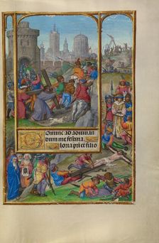 The Way to Calvary; Spinola Hours, about 1510-1520. Creator: Master of James IV of Scotland