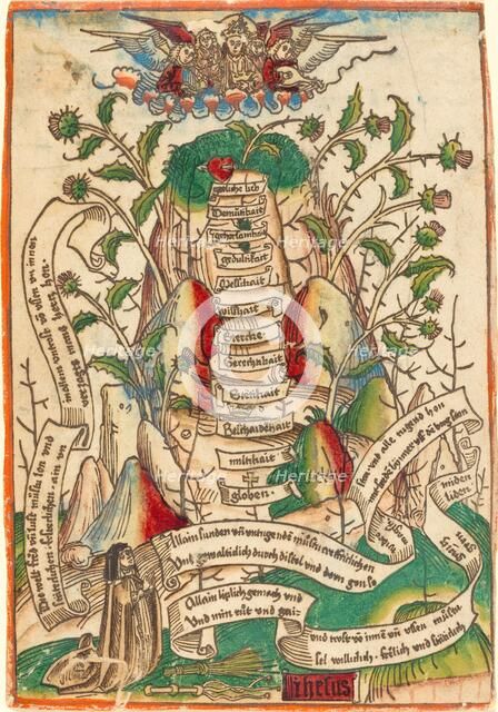 The Way of Salvation, c. 1490. Creator: Unknown.