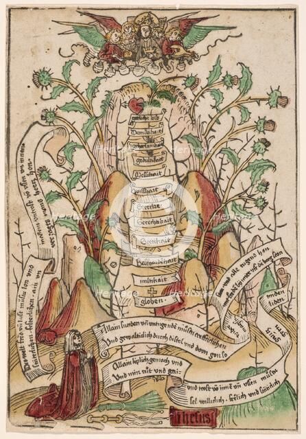 The Way of Salvation, c. 1490. Creator: Unknown.