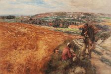 The Wayfarers, 1909. Creator: Lhermitte, Léon (1844-1925)