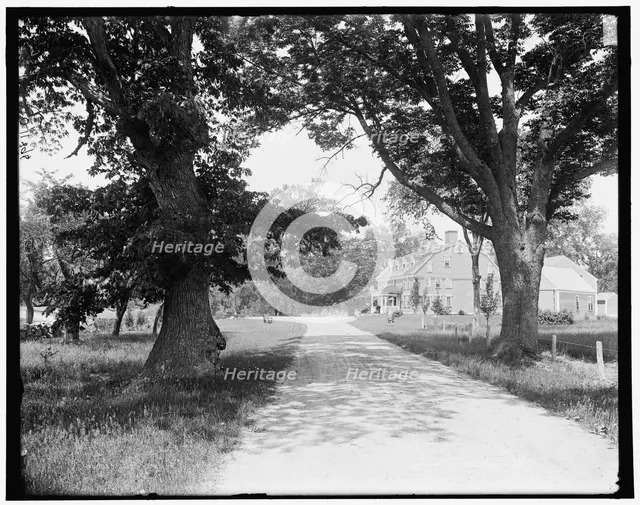 The Wayside Inn, Sudbury, Mass., between 1890 and 1901. Creator: Unknown.