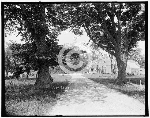 The Wayside Inn, Sudbury, Mass., between 1890 and 1901. Creator: Unknown.