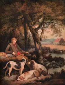 The Weary Sportsman c1803. Artists: George Morland, William Bond