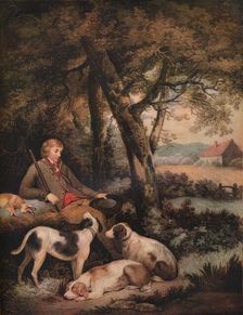 The Weary Sportsman c1803. Artists: George Morland, William Bond