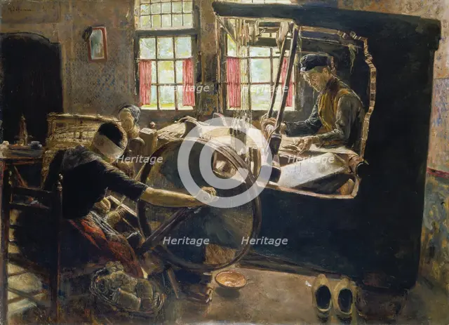 The Weaver, 1882. Creator: Max Liebermann.