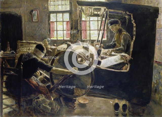 The Weaver, 1882. Creator: Max Liebermann.