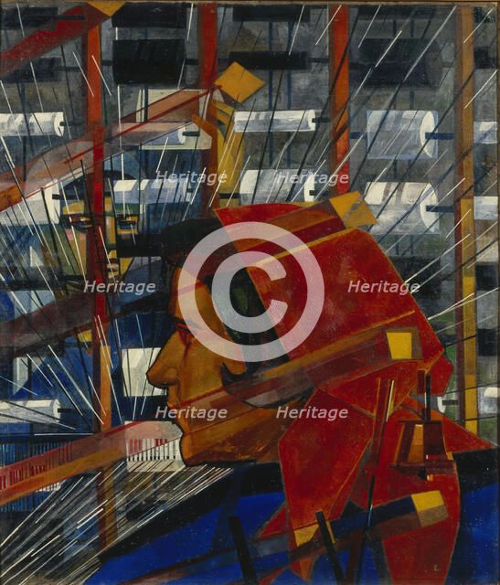 The Weaver, Early 1930s. Artist: Kuptsov, Vasili Vasilyevich (1899-1935)