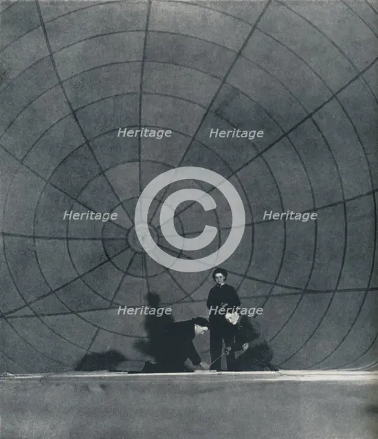 'The web (WAAFS working on a balloon)', 1941. Artist: Cecil Beaton.