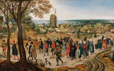 The Wedding Cortège, 1627. Creator: Brueghel, Jan, the Younger (1601-1678)