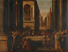 The Wedding at Cana, 1701. Creator: Juan García de Miranda