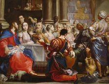 The Wedding at Cana, c. 1686. Creator: Giuseppe Maria Crespi