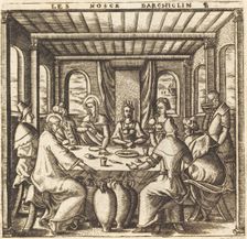 The Wedding at Cana (Christ Changes Water to Wine), probably c. 1576/1580. Creator: Leonard Gaultier