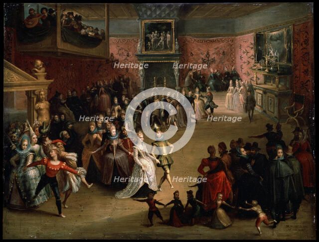 'The Wedding Ball', 1604. Artist: Martin Pepyn