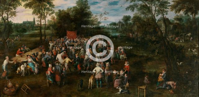 The Wedding Banquet, 1623. Creator: Jan Brueghel the Elder.