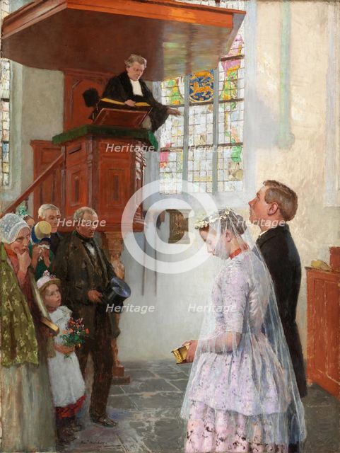 The Wedding, c1900. Creator: Gari Melchers.