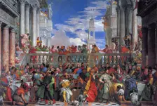 The Wedding Feast at Cana, 1563. Artist: Veronese, Paolo (1528-1588)