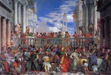 The Wedding Feast at Cana, 1563. Artist: Veronese, Paolo (1528-1588)