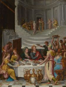 The Wedding Feast at Cana, about 1575-1580. Creator: Lavinia Fontana