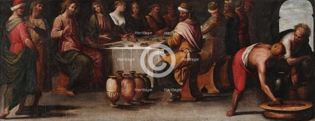 The Wedding Feast at Cana, c1610. Creator: Balducci, Giovanni (1560-1631).