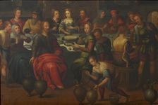 The Wedding Feast at Cana. Creator: Francken, Frans, the Elder (1542-1616)