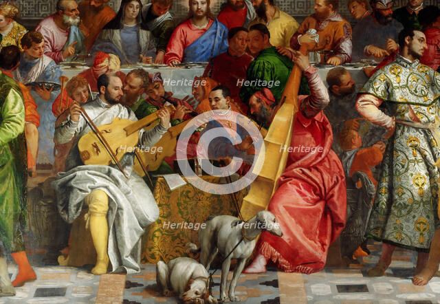 The Wedding Feast at Cana (Detail). Artist: Veronese, Paolo (1528-1588)