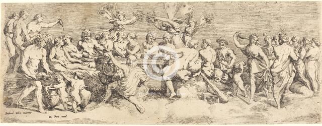 The Wedding Feast of Cupid and Psyche, c. 1635. Creator: François Perrier.