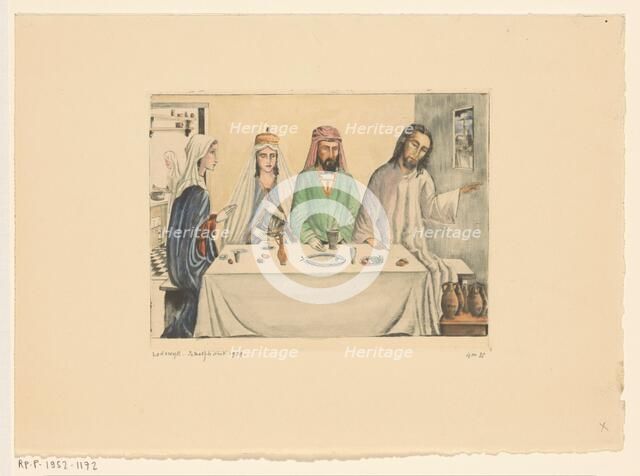 The Wedding in Cana, 1939. Creator: Lodewijk Schelfhout.