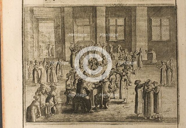 The Wedding (Illustration from Travels to the Great Duke of Muscovy and the King of Persia by Adam Artist: Rothgiesser, Christian Lorenzen (?-1659)