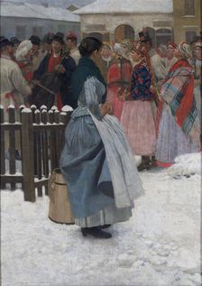 The Wedding Is Coming, 1891. Creator: Antoni Piotrowski