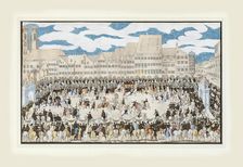 The wedding of Duke Wilhelm V of Bavaria to Renata of Lorraine on February 21, 1568, 1568. Creator: Solis, Nikolaus (1541-1583)