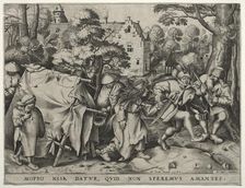 The Wedding of Mopsus and Nisa, 1570. Creator: Pieter van der Heyden (Netherlandish, c. 1530-c. 1575)