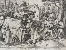 The Wedding of Mopsus and Nisa, or the Dirty Bride, 1570. Creator: Pieter van der Heyden