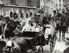 The wedding of Silvia Sommerlath and King Carl XVI Gustaf of Sweden, Stockholm, 19 June 1976. Creator: Unknown