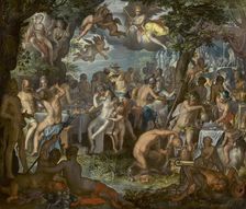 The Wedding Of Peleus And Thetis, 1612. Creator: Joachim Anthonisz Wtewael